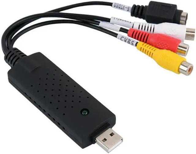 Alt view image 4 of 5 - Adapter Lightness and Portability No Space Occupy HW-1401 USB2.0 to AV Video Audio Acquisition TV Tuner for Recording