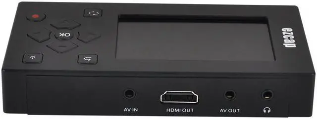 Main image of AV Recorder capture card  Convert VHS Camcorder Tapes to Digital Format 8GB Memory 3" Screen for DVD Player With 8GB Memory