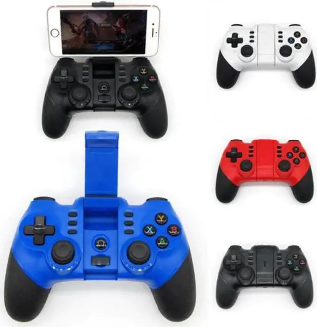 Alt view image 2 of 5 - KEN Analog function L2 /R2 Bluetooth Wireless Game Controller Gamepad Joystick for Android iPhone  with 2.4G Receiver