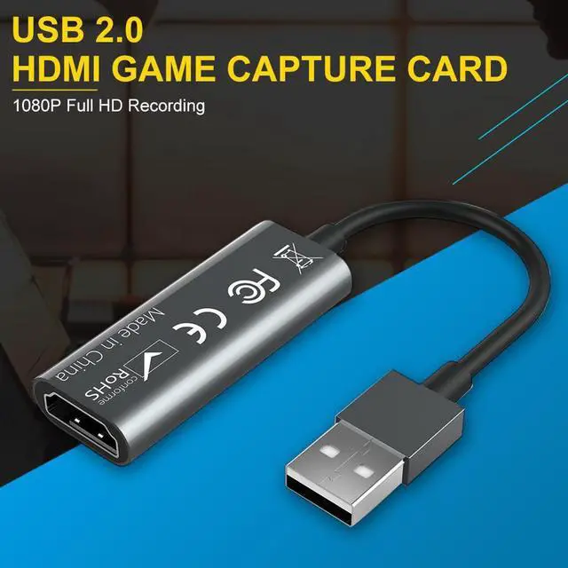 Main image of 2 Type  Video Capture Card USB 2.0  Record Box for PS4 Game DVD HD Camcorder Nintendo Switch Live Streaming