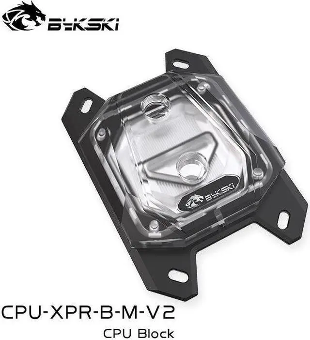 Alt view image 5 of 5 - CPU Water Block use for AMD RYZEN 3000 RYZEN 7 RYZEN 5 RYZEN 3 AM3/AM3+/AM4 X470 X570 Motherboard Socket