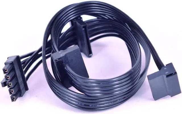 Alt view image 3 of 5 - For Antec HCG-520M HCG-620M PCI-e 8Pin 6+2 Pin  5 Pin Peripheral 4 Pin SATA Power Supply Cable
