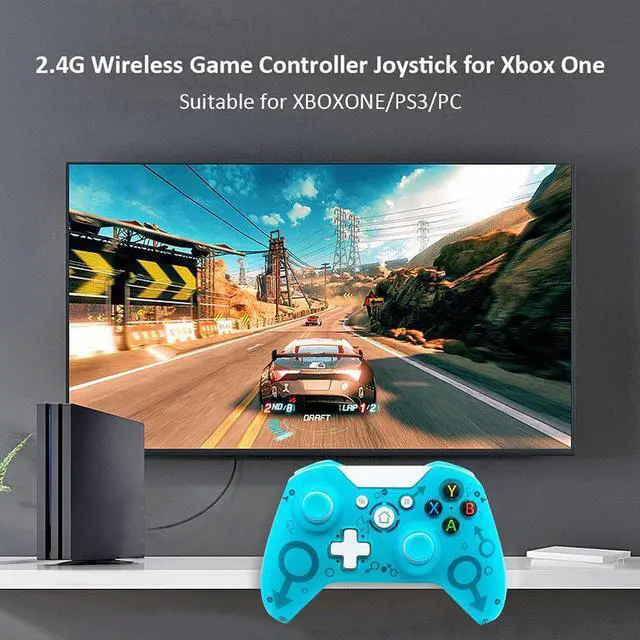 Alt view image 3 of 5 - 2.4G Wireless Controller For Xbox One/One S/One X/P3/Windows For Android Smartphone Gamepad Joystick for Xbox One Controle