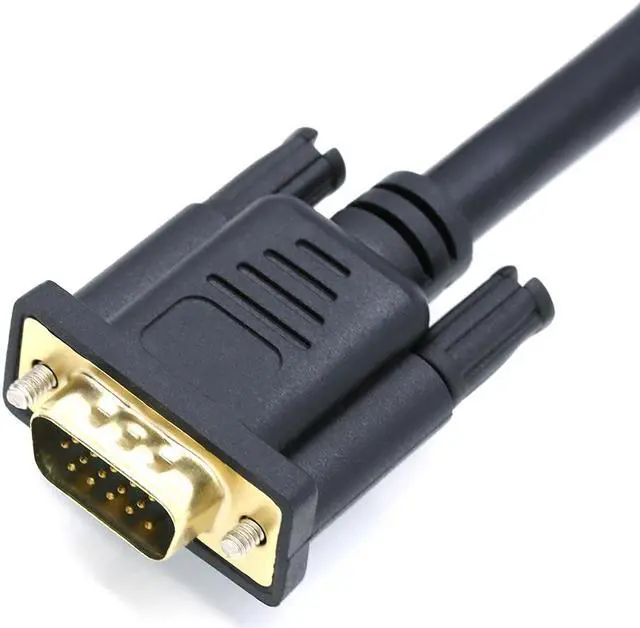 Alt view image 2 of 5 - Coming VGA Splitter Cable of Male to Dual Female Converter Monitor Adapter Y Video Cable Gold Plated for Laptop PC