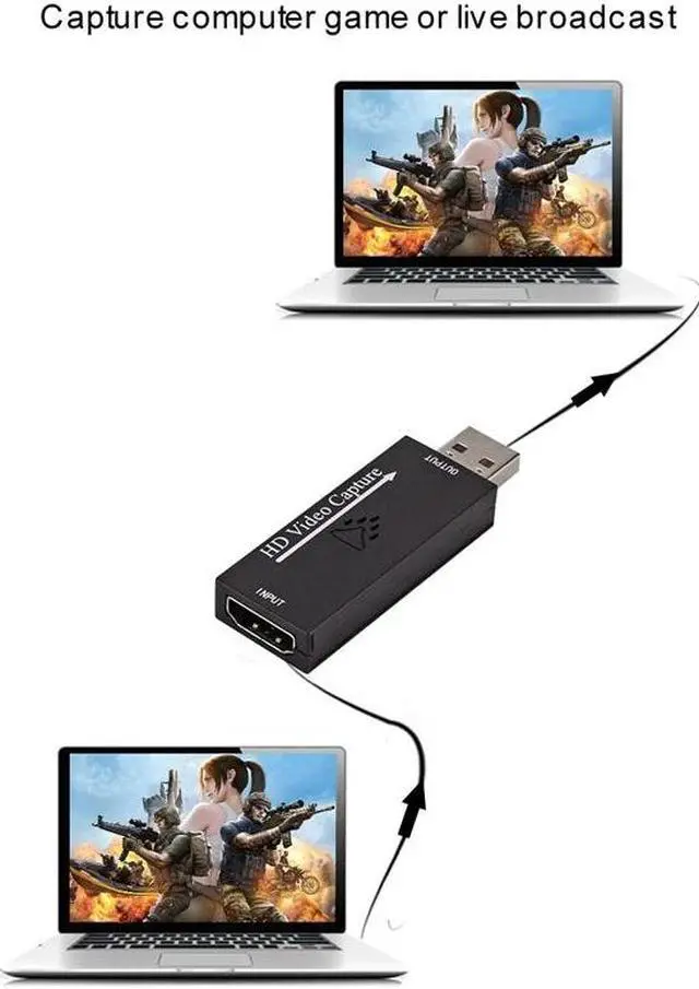 Alt view image 3 of 5 - Video Capture Card Hdmi to USB 1080P Usb2.0 Grabber Card Via Dslr Camcorder Action Cam for Obs Vlc Ps4