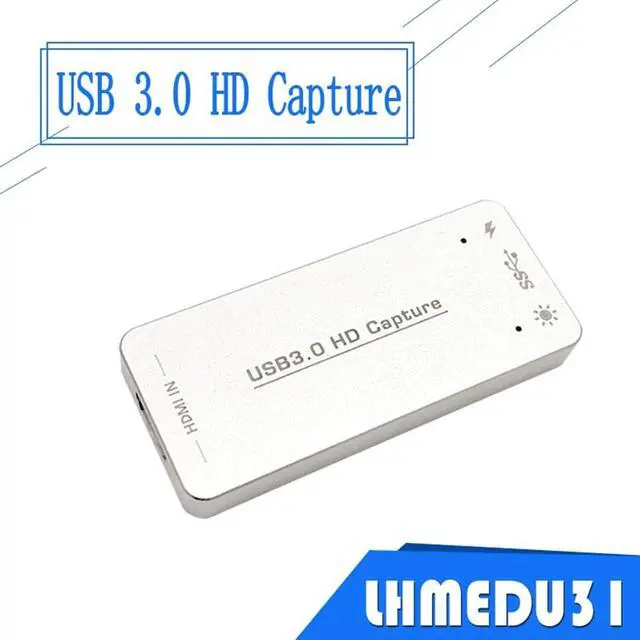 Alt view image 2 of 5 - And Play Universal HDMI Video 1080P USB 3.0  Card Audio HD Recorder Adapter Live Streaming for MAC Windows Portable