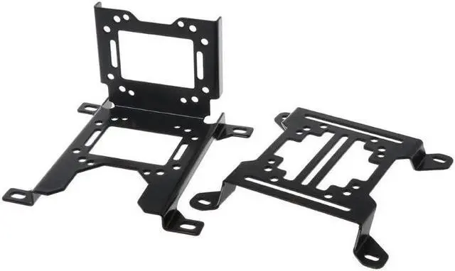 Alt view image 3 of 5 - 12CM Water Cooling Radiator Support Water Pump Drainage Tank Reservoir Mounting Bracket Stand PC Heatsink Fan Holder 831D