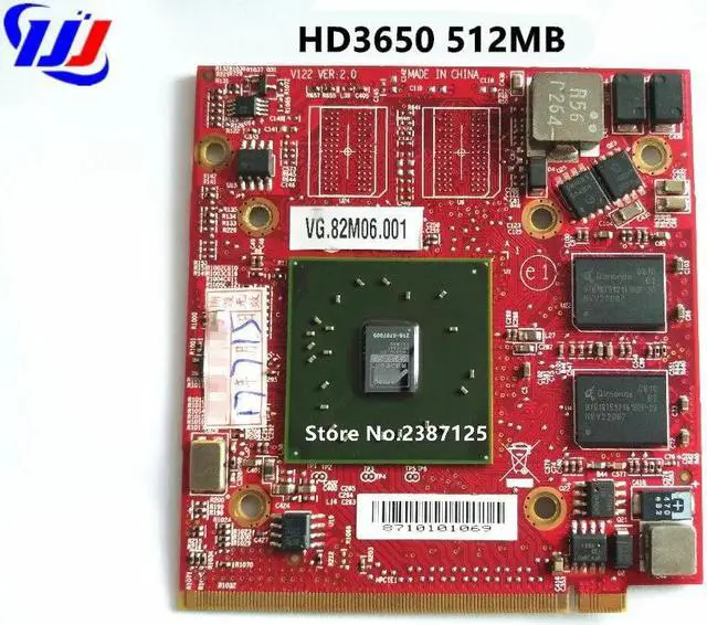 Main image of For ATI Mobility Radeon HD3470 =HD3650 512MB Video Graphics Card for  Aspire 4920G 5530G 5720G 6530G 5630G 5920g 32775493780