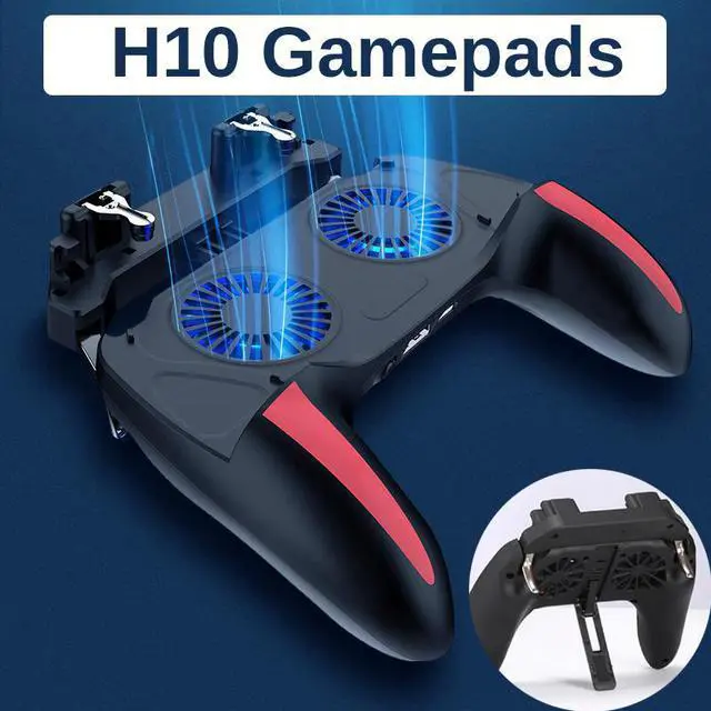 Main image of Gamepad PUBG Controller Double Cool Fan 2500/5000mAh Power Bank Game Controller Joystick Android IOS Mobile Phone Gamepad