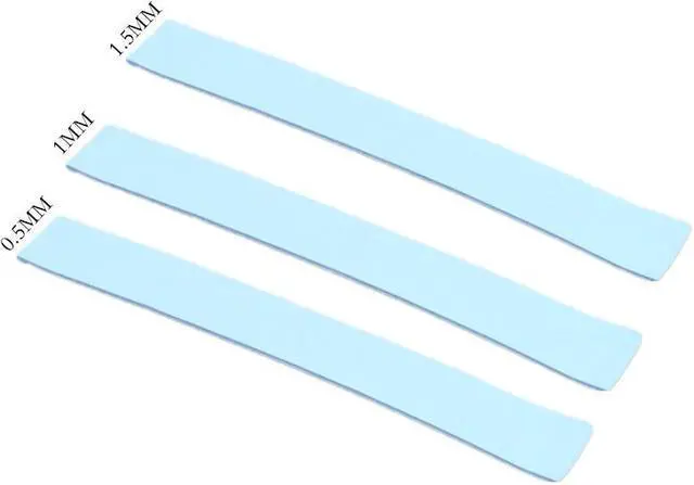 Main image of 3M silicone grease pad graphics card / solid state drive / memory heat conduction pad thermal pad 120 * 12 * 0.5MM 1MM 1.5M