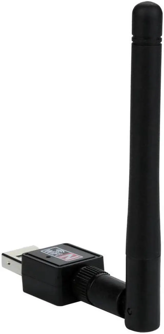 Alt view image 4 of 5 - 300Mbps 802.11n/g/b Mini USB Wifi Adapter wi-fi Network LAN Card w/Antenna New Wireless Network Card Mini USB