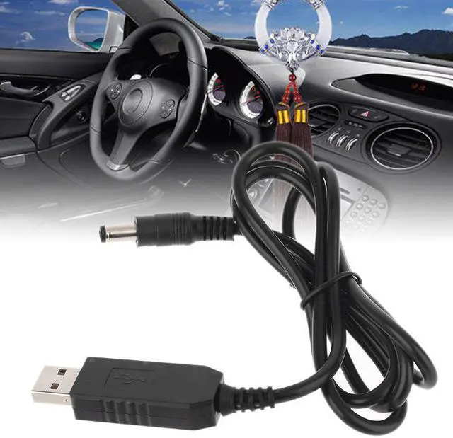 Alt view image 5 of 5 - 3.0 USB To DC 12V 1.5A 5.5x2.1mm Step Up Cable Power Boost Line For WiFi Router LED Strip Light and more 12V Devices