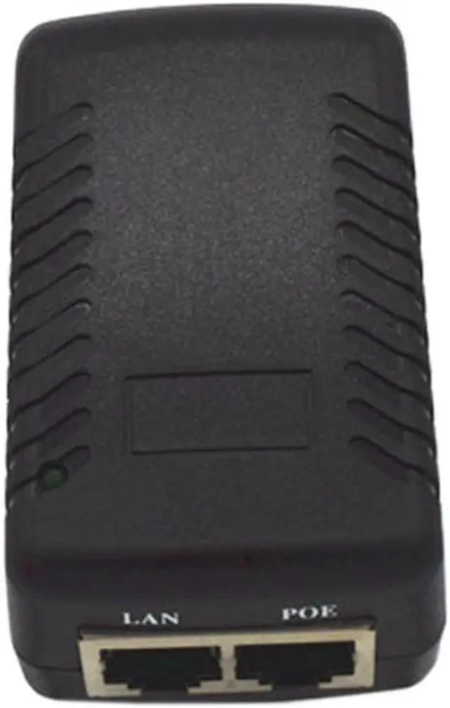 Alt view image 4 of 5 - Plug 48V 0.5A Wall POE Injector Power RJ45 Ethernet Adapter Lan Network Switch