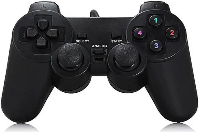 Alt view image 2 of 5 - Game Controller Usb Wired Controller Game Controller Game Console Accessories For Pc Computer/windows