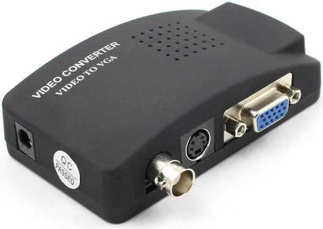 Alt view image 2 of 5 - Selling 1080P CCTV DVR DVD TV BNC S-video VGA to VGA Converter Adapter Digital Box Support for PC and for MAC computers GT