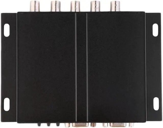 Alt view image 3 of 5 - Box RGB RGBS RGBHV MDA CGA EGA to VGA Industrial Monitor Video Converter with US Plug Power Adapter Black NEW Digital