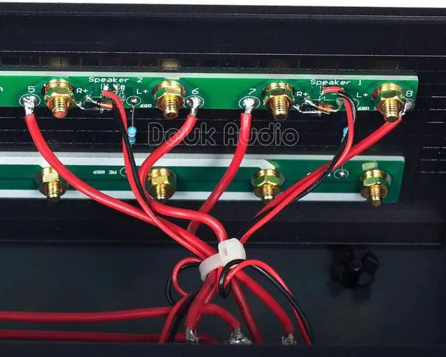 Alt view image 5 of 5 - Audio 2-Way Passive Audio Crossover Stereo Amplifier Selector Speaker Switch Splitter