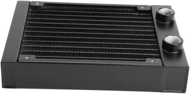 Alt view image 2 of 5 - Water Cooling Beauty Instrument Industrial  12 Tubes 240m 360mm Aluminum Square Radiator CPU Heat Sink Exchanger