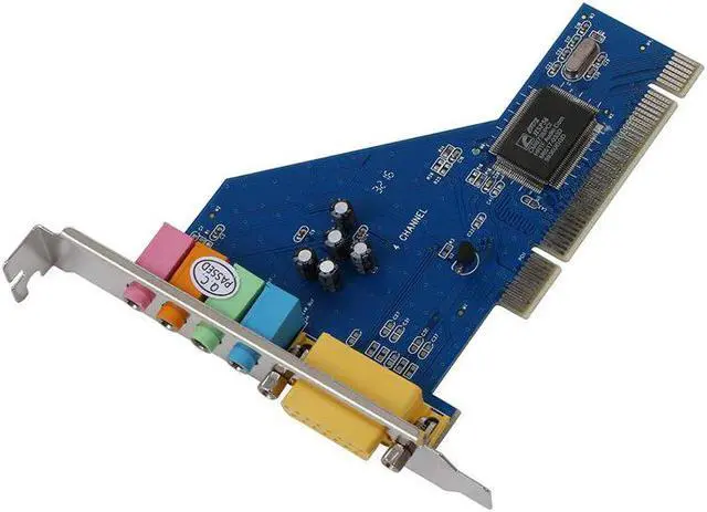 Alt view image 3 of 5 - 4 Channel C-Media 8738 Chip 3D o Stereo Internal PCI Sound Card Win7 64 Bit