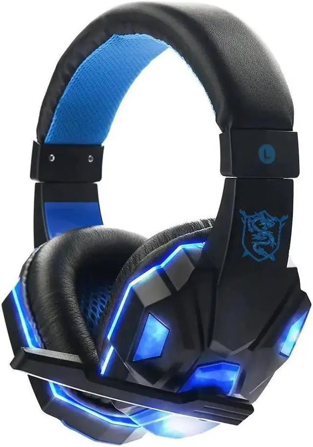 Alt view image 2 of 5 - 3.5mm Gaming Headsets Camouflage HD Stereo No Noise Head-mounted Professional Gamer Headphones for PS4 PS3 Xbox Switch Computer