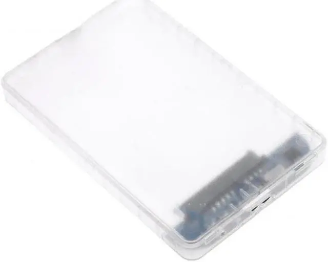 Alt view image 5 of 5 - 2.5 Inch HDD Enclosure Serial Port SATA SSD HDD Hard Drive Case  USB3.0 Support Transparent Mobile External HDD Case