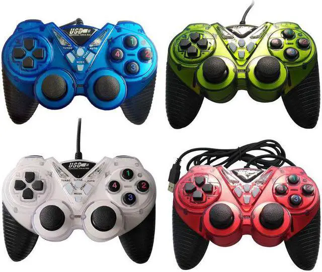 Main image of USB Game Controller for PC Computer Laptop Vibration Joystick 3D Gamepads for WinXP/Win7/Win8/Win10