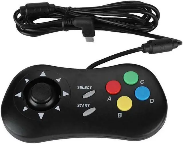 Alt view image 3 of 5 - Neogeo Mini Wired Gamepad For  40th Type C Retro Game Controller
