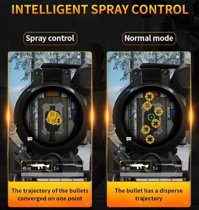 Alt view image 4 of 5 - Mobile Gaming Keyboard Mouse Converter Wired Bluetooth Dual Connection Mode No Delay Supports Cloud Games for Apple Android