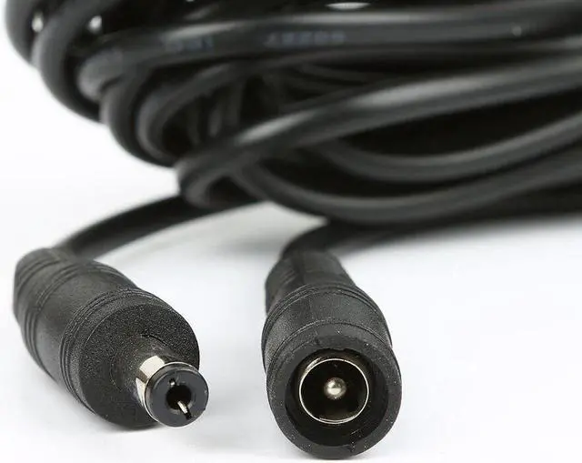 Alt view image 3 of 5 - 12V DC Extension Cable 5.5*2.1mm Male Female Power Cord Adapter Extender Wire 1m 2m 3m 5m 10m CCTV Camera Led Lights Accessories