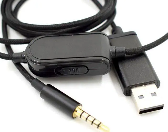 Alt view image 2 of 4 - for Logitech Astro A10 A40 Gaming Headset USB Analog 7.1 Sound Card o Cable