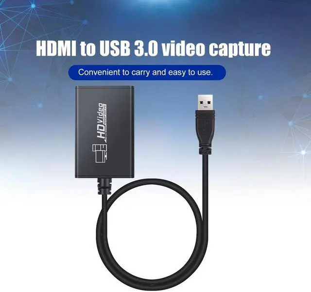 Main image of To USB 3.0 Video Capture Card For Windows Laptops 1080P High Speed Recording Box Video Audio Adapter