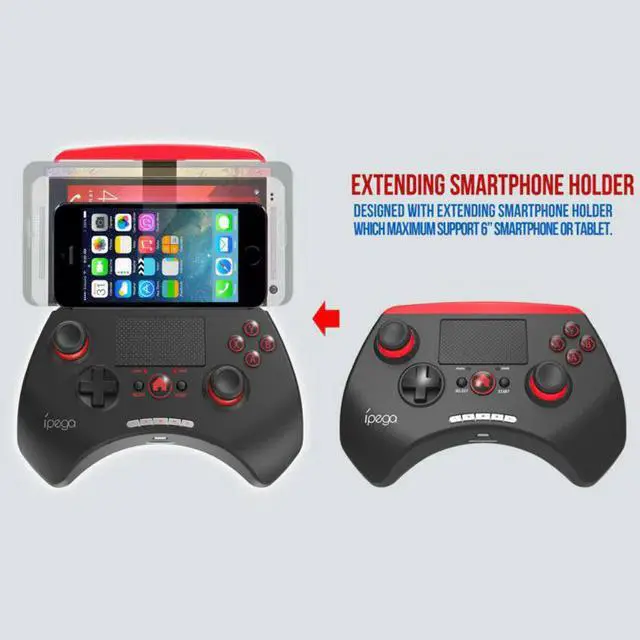 Alt view image 2 of 5 - Gamepad Control  9028 PG-9028 Wireless Bluetooth Game Gamecube Controller Gamepad Joystick vendedor For iPhone&iPad Android