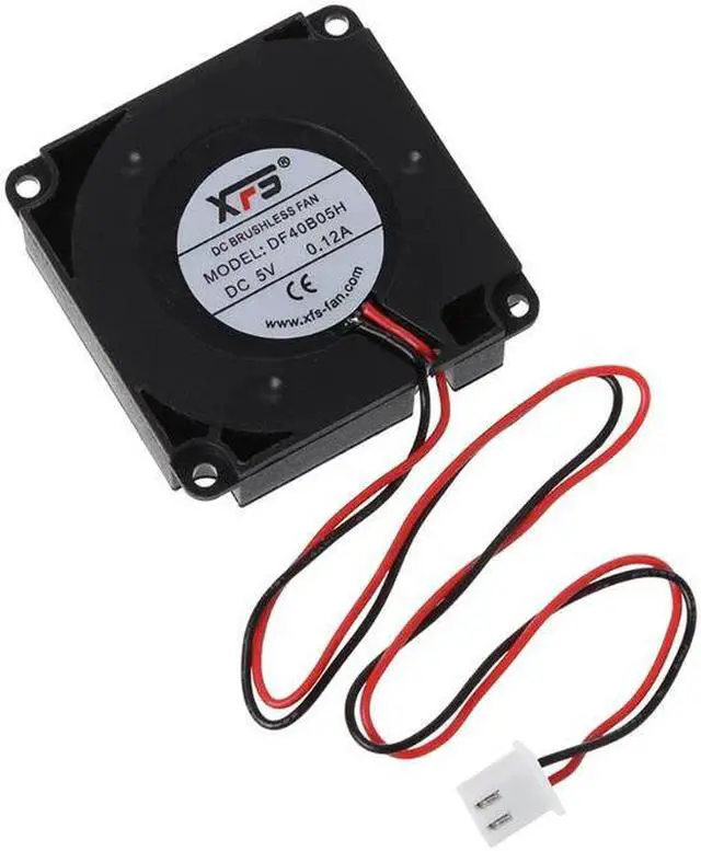 Alt view image 3 of 5 - Fan Blower DC Turbo Ball Bearing 3D Printer Accessories Wire 5V 12V 24V