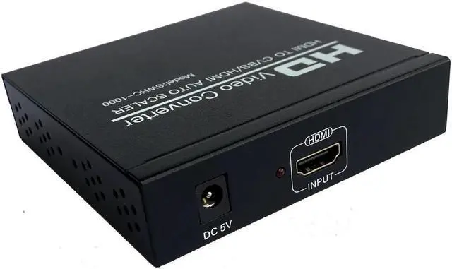 Alt view image 2 of 5 - to CVBS/ auto scaler, convert video to RCA video for VHS, VCR,DVD Recorder PC to TV converter, Support NTSC PAL