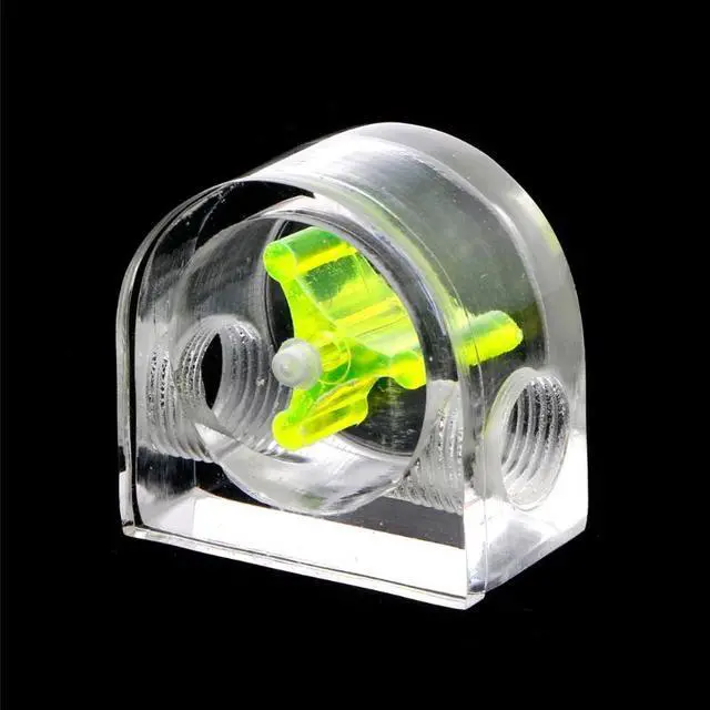 Alt view image 2 of 5 - PC Water Cooling System Water Flow Meter Speedometer Waterproof Sealing