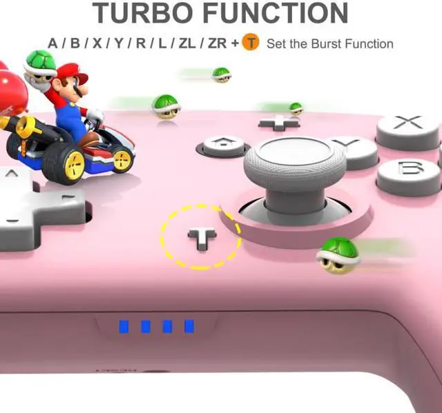 Alt view image 5 of 5 - 2020 New Bluetooth Wireless Gamepad For Nintendo Switch Pro Controller For Nintendo Switch Console Game Joystick For Android