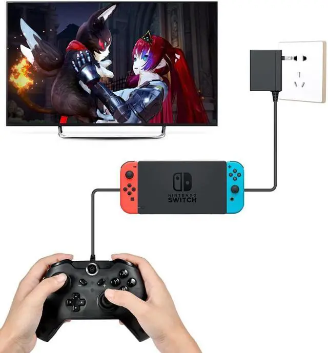 Alt view image 2 of 5 - Wired Controller Gamepad For Switch Pro Console Game Joypad For PC Windows With 2.2m cable For Nintend For Switch Joystick
