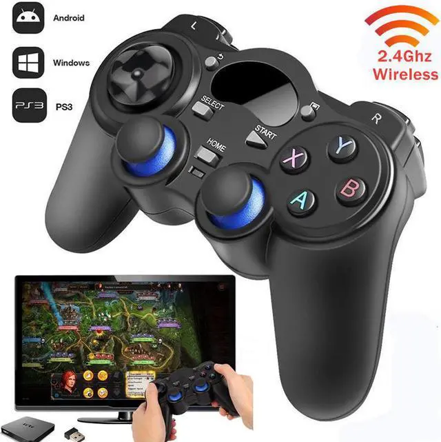Main image of Console Joystick Game-pad 2.4GHz Wireless Game Controller Gamepad Fit For Android/Table/TV Box/Smart TV and For PC PS3