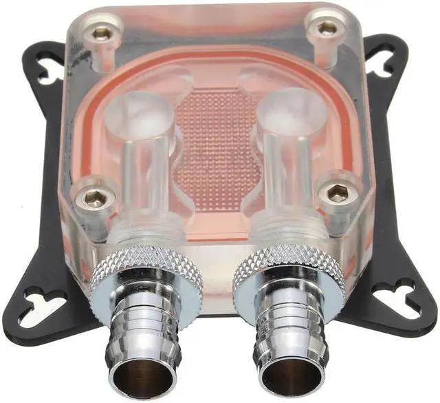 Alt view image 2 of 5 - Water Block Cooling Double Channel Of Copper Column Video Ie Card Water Cooler Radiator 0.4Mm for Amd W40