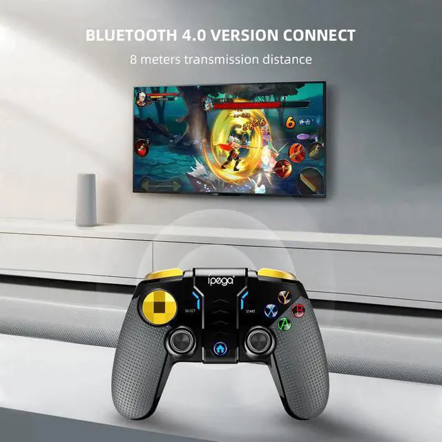 Alt view image 3 of 5 - PG-9118 Wireless Bluetooth Gamepad Pubg Mobile Game Controller Gamepad Joystick for IOS Android Smartphone Windows PC Game