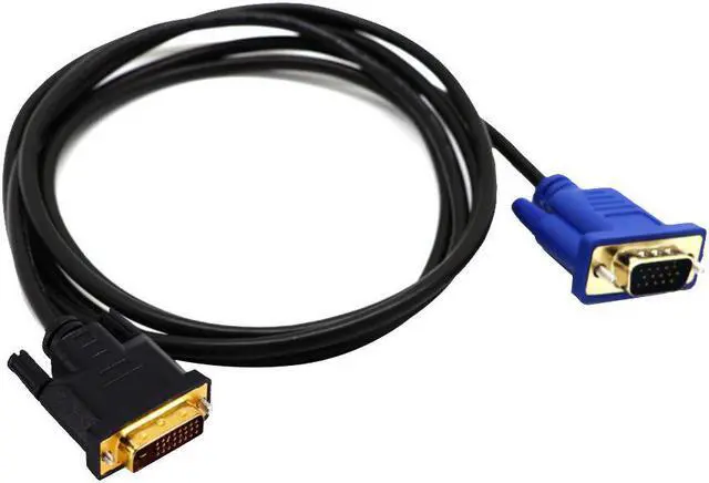 Alt view image 3 of 5 - DVI To VGA, Dual-Link DVI-I DVI To VGA D-Sub Adapter Cable