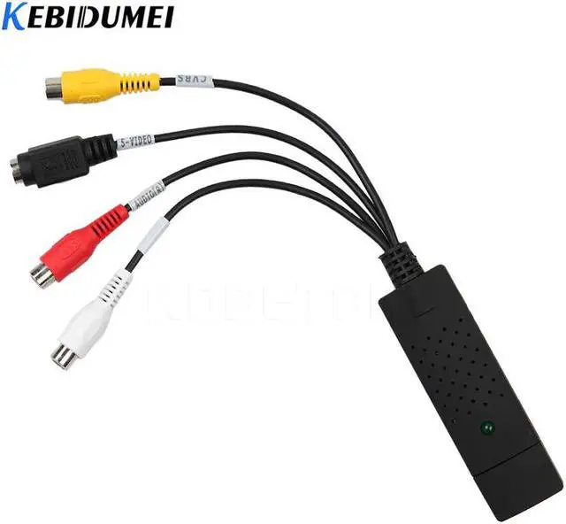 Alt view image 2 of 4 - Portable Easy to cap USB2.0 Audio Video Capture Card Adapter VHS To DVD Video Capture Converter For Win7/8/XP/Vista