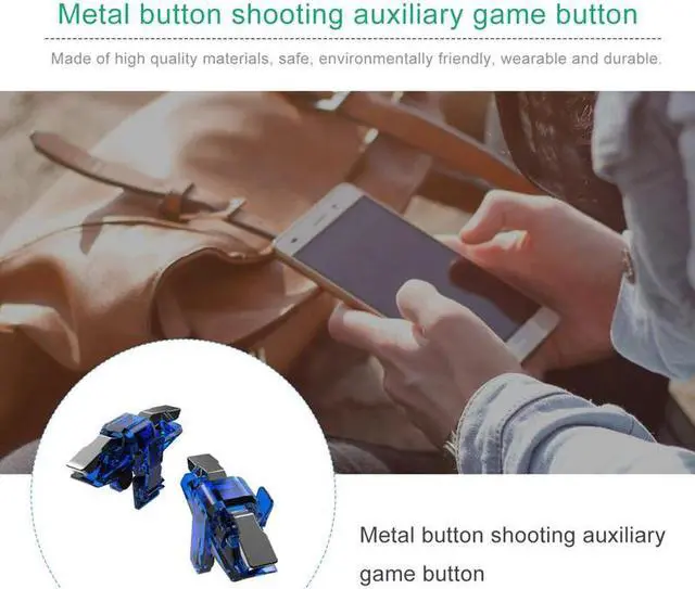 Alt view image 3 of 5 - Finger Trigger Controller for PUBG MOBILE Game Button Gamepad for Android for Iphone