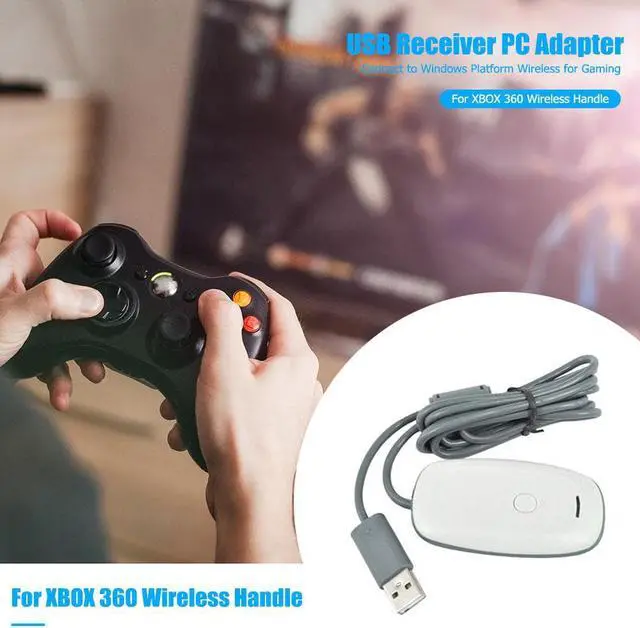 Alt view image 4 of 5 - 2.4G Controller Receiver Game USB Receiver PC Adapter for Microsoft Xbox 360 High Speed Transmission 2.4G 75x42x18mm