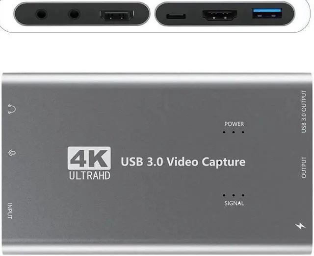 Alt view image 2 of 5 - Capture Card USB 3.0  4K 1080P 60Hz Game Plug And Play Live Streaming #734