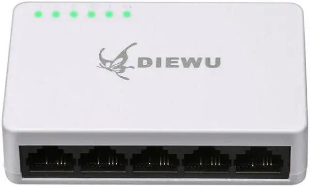 Alt view image 2 of 5 - 5 Port 100Mbps Ethernet switch lan adapter Ethernet Network Switch controller,lan Hub ,Full or Half duplex switch ethernet