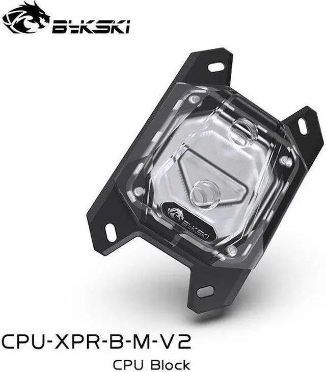 Alt view image 2 of 5 - CPU Water Block use for AMD RYZEN 3000 RYZEN 7 RYZEN 5 RYZEN 3 AM3/AM3+/AM4 X470 X570 Motherboard Socket