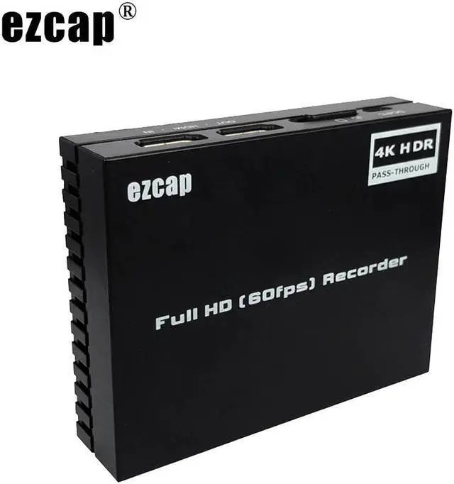 Main image of 4K 60hz Pass Through HDR Audio Video Capture Card 1080P 60fps Game Recorder Recording Box To Micro SD Card,Mic Input Commentary