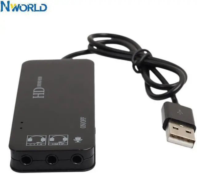 Main image of Free USB Sound Card Computer External Sound Card Module CM108 Chip DAC Decoder Board for Computer Laptop