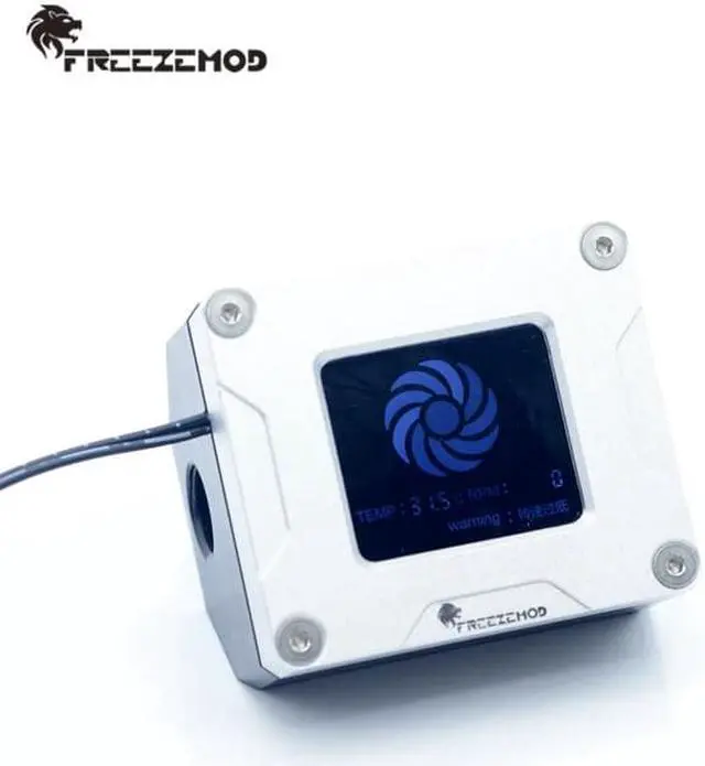 Alt view image 2 of 5 - water cooler 2020 electronic flow meter impeller speed and temperature display alarm. LSJ-POZN